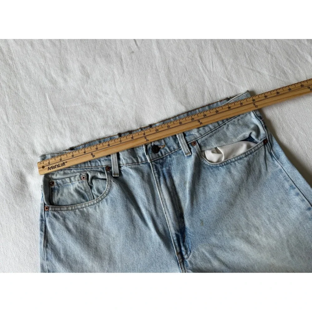 Levis 542 Mens Vintage 90's Oversized Taper Leg Denim Jeans W36 L30 Made in‎ USA